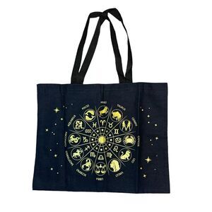 Alex and Ani Cosmically Connected Zodiac Sign Canvas Tote Bag Brand New With Tag